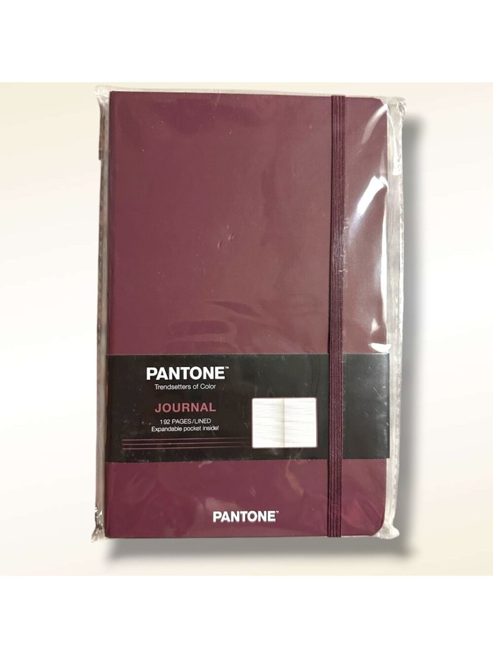 Pantone Trendsetters Of Color Journal With Elastic Band 192 Lined Pages Expandab